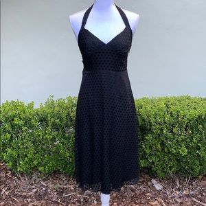 Black Betsey Johnson Polka Dot Dress